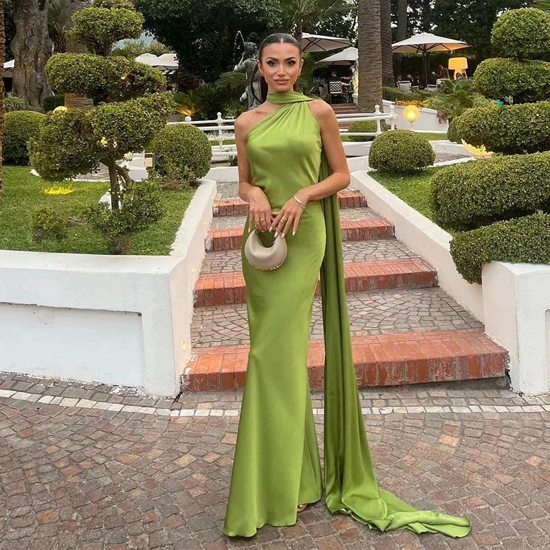 Vestido de Festa Feminino com Costas Descobertas | Maxi