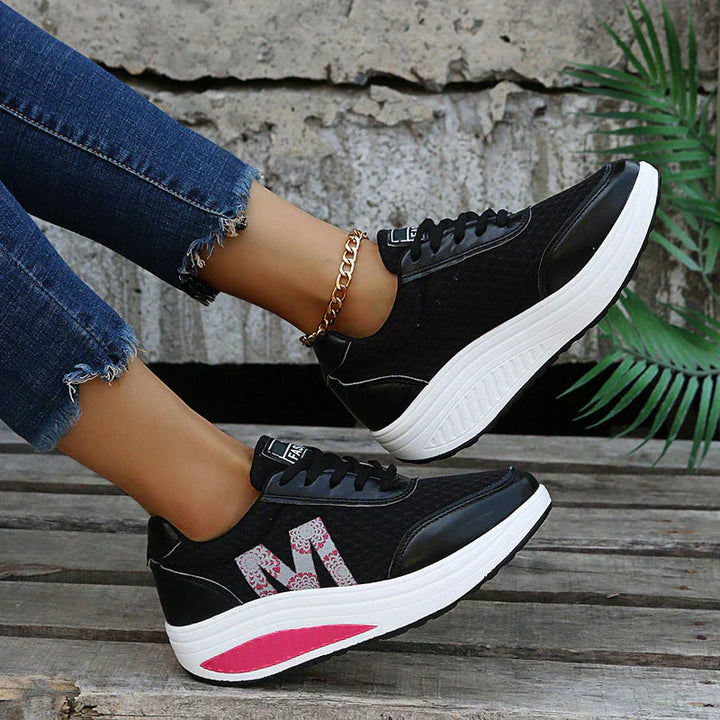 Damen Orthopädische Sportschuhe mit Plateau | Freizeit