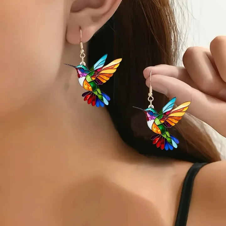 Women's Hanging Hummingbird Earrings | Jewelry yes
