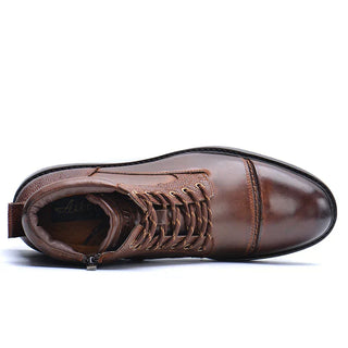 Botas masculinas com cadarço | até o tornozelo