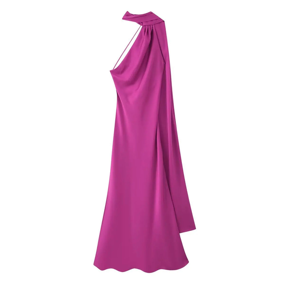 Vestido de Festa Feminino com Costas Descobertas | Maxi