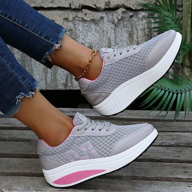 Damen Orthopädische Sportschuhe mit Plateau | Freizeit