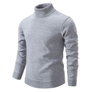 Męski Sweter z Golfem | Klasyczny Krój