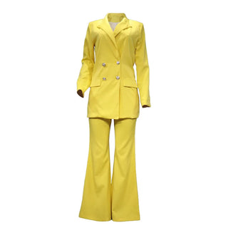 Conjunto Feminino de Terno com Blazer | Pernas Largas