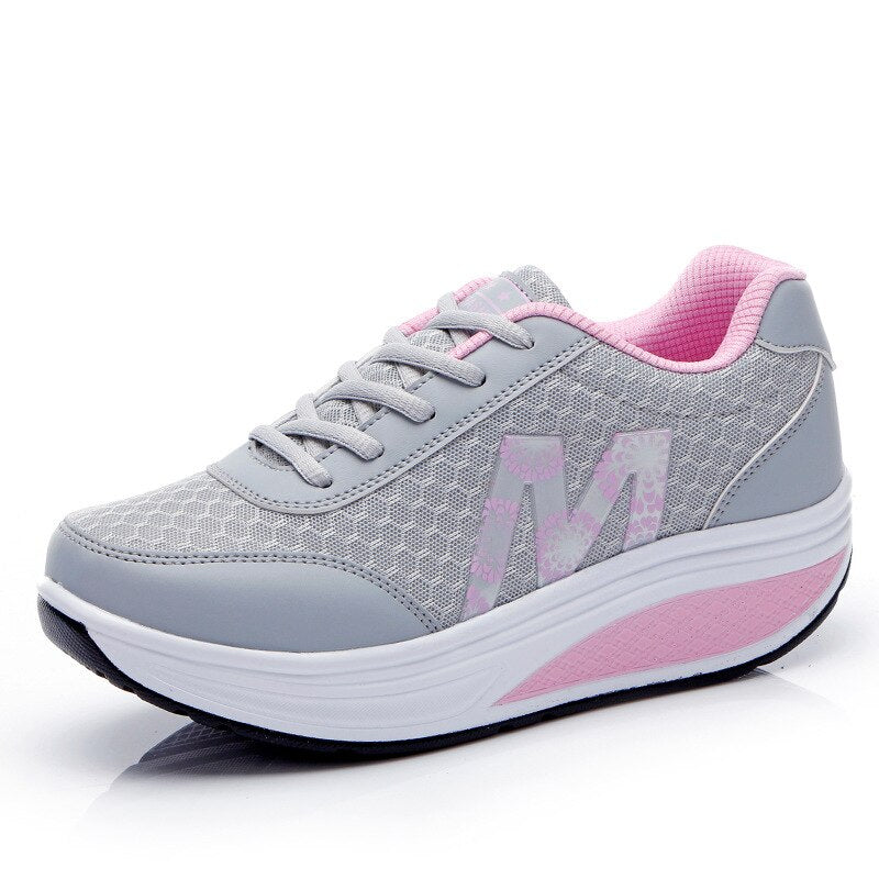 Damen Orthopädische Sportschuhe mit Plateau | Freizeit