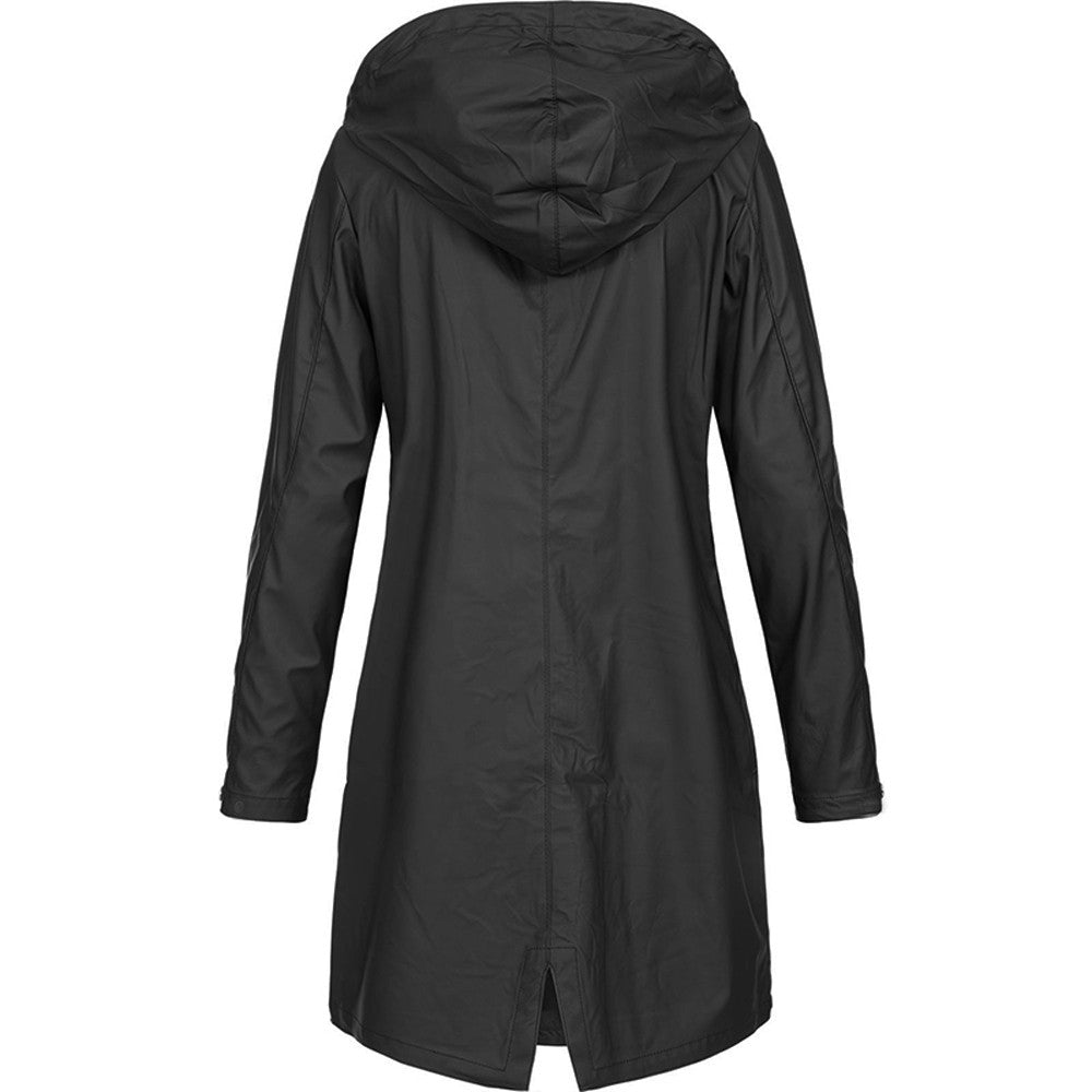 Damen Regenjacke mit Kapuze | Wasserdicht