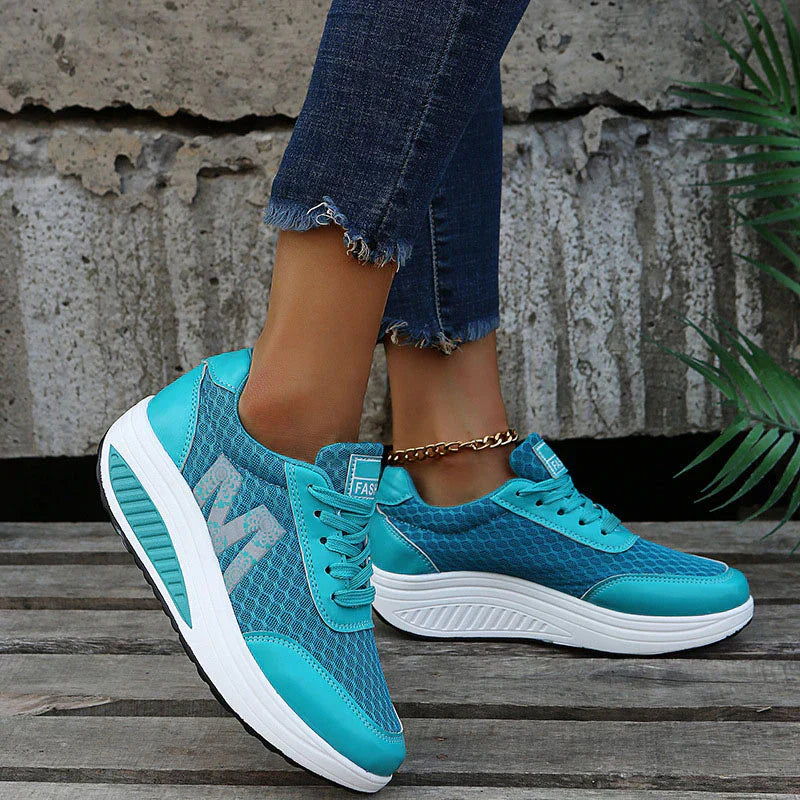 Damen Orthopädische Sportschuhe mit Plateau | Freizeit
