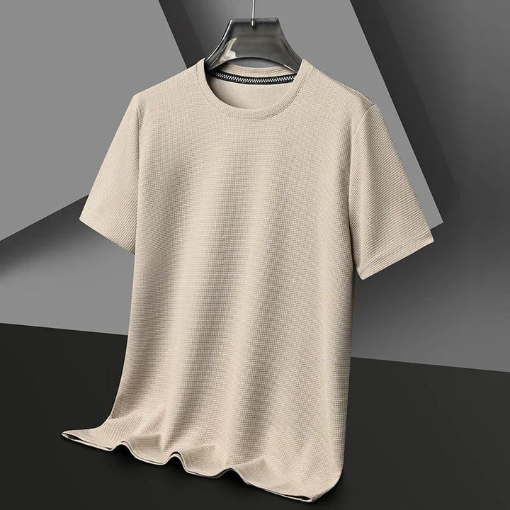 Herren T-Shirt Kurzarm | Strukturiert