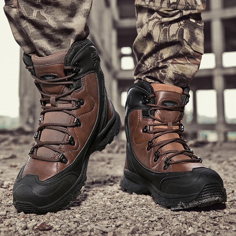 Herren Trekking-Schuhe | Mit hohem Schaft