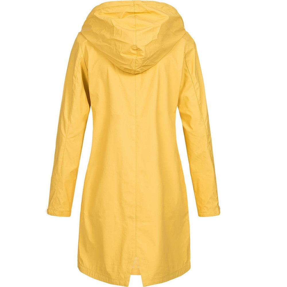 Damen Regenjacke mit Kapuze | Wasserdicht