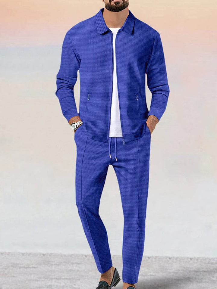 Herren-Zweiteiler | Sweatjacke mit Reißverschluss und Hose