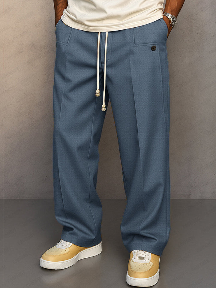Men's Everyday Pants | Drawstring Wide Leg