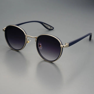 Unisex Okrągłe Okulary Przeciwsłoneczne | Vintage