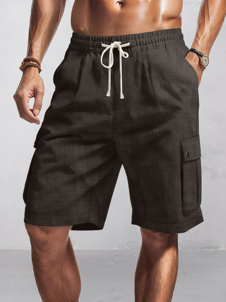 Herren Cargo-Shorts | Kordel
