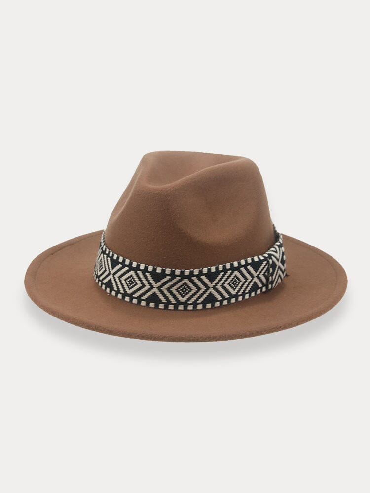Herren Fedora-Hut | Breite Krempe