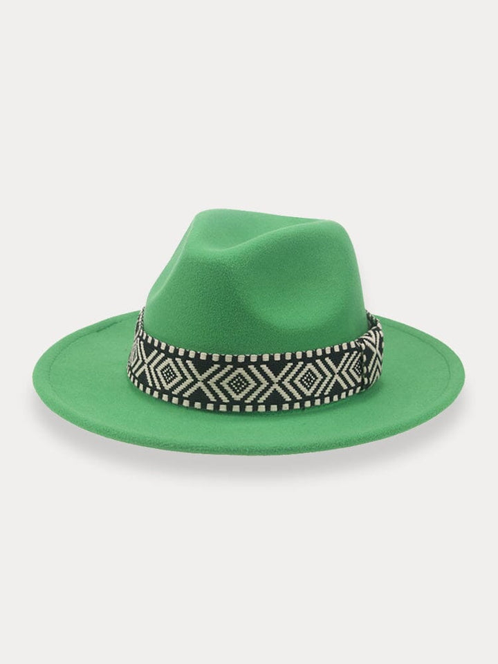 Herren Fedora-Hut | Breite Krempe