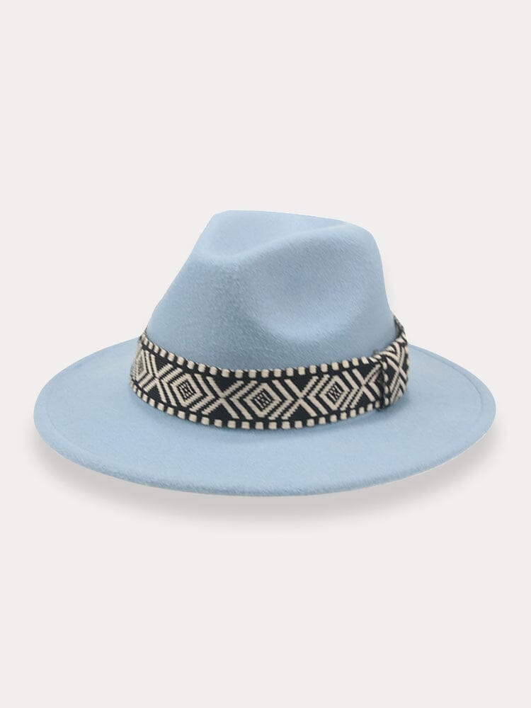 Herren Fedora-Hut | Breite Krempe