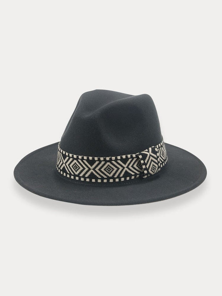 Herren Fedora-Hut | Breite Krempe