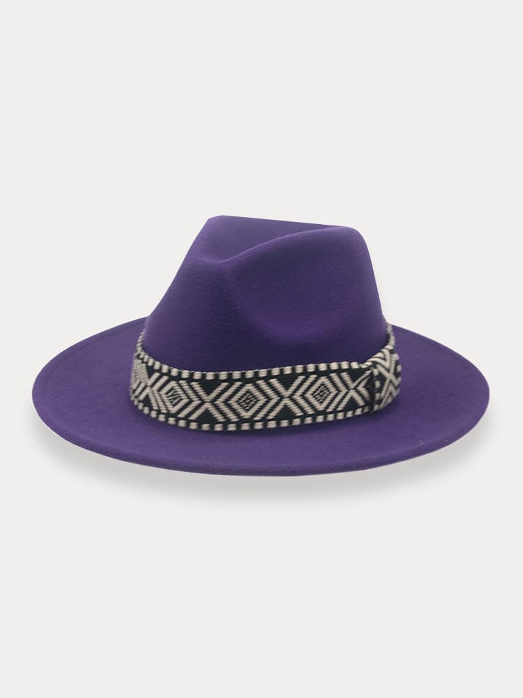 Herren Fedora-Hut | Breite Krempe