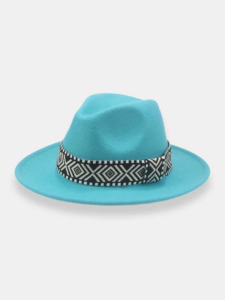 Herren Fedora-Hut | Breite Krempe