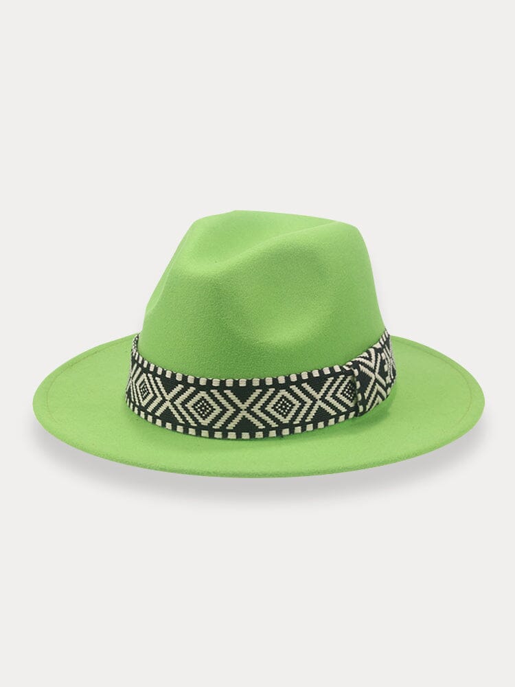 Herren Fedora-Hut | Breite Krempe