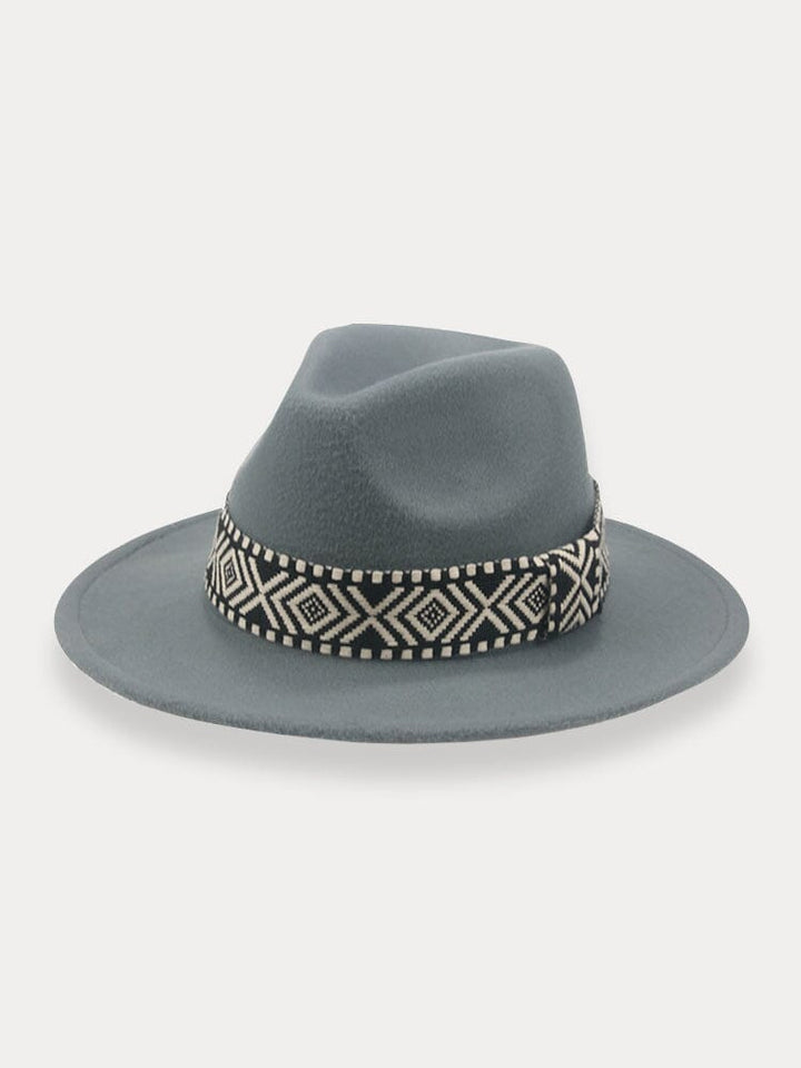 Herren Fedora-Hut | Breite Krempe