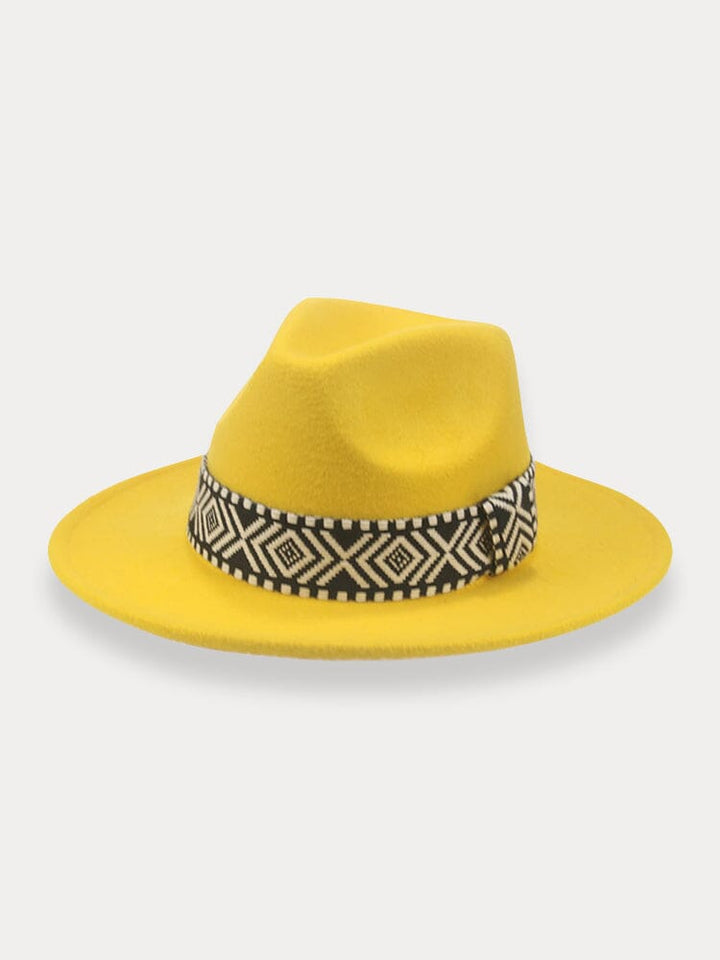 Herren Fedora-Hut | Breite Krempe