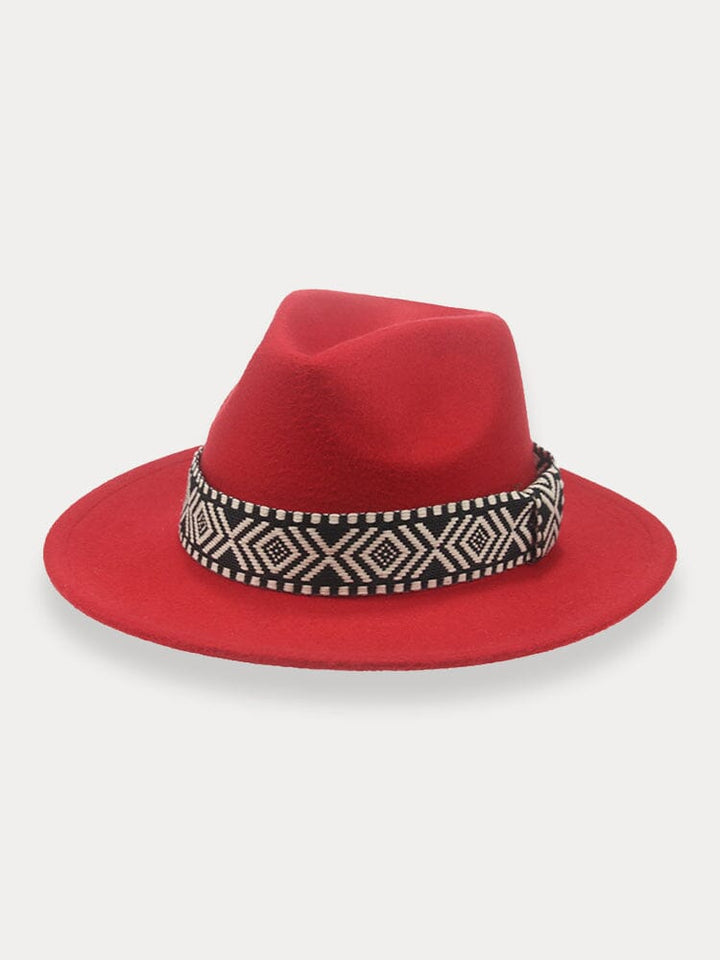 Herren Fedora-Hut | Breite Krempe