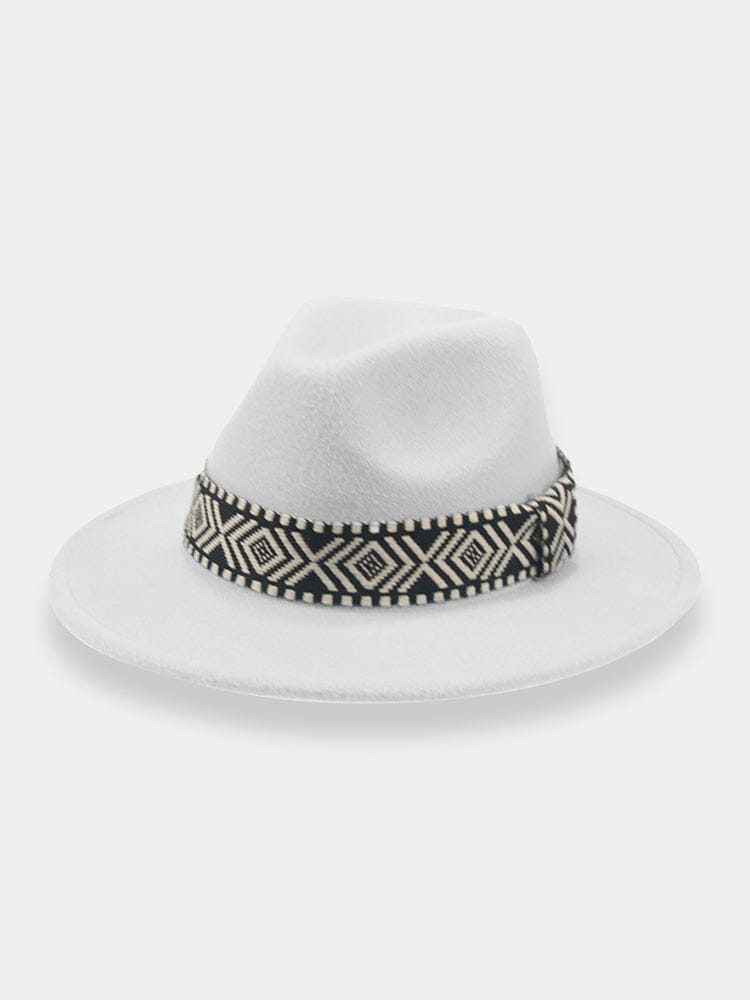 Herren Fedora-Hut | Breite Krempe