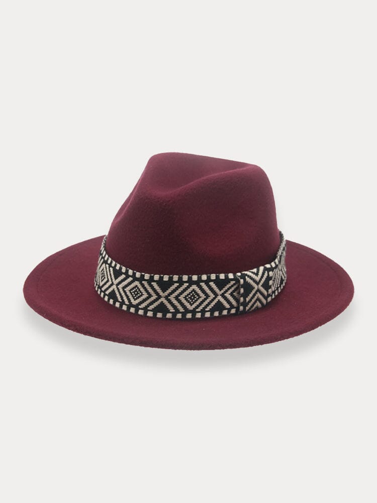 Herren Fedora-Hut | Breite Krempe