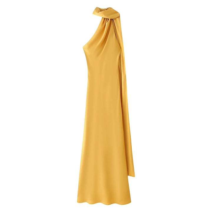 Vestido de Festa Feminino com Costas Descobertas | Maxi