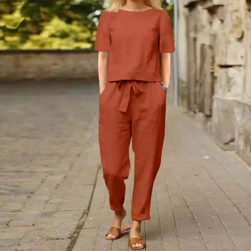 Damen Kurzarm-Set | Alltag