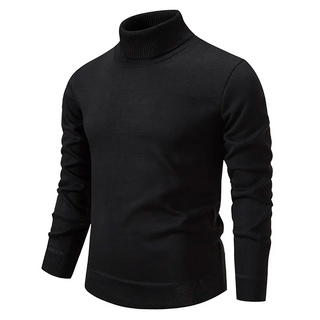 Męski Sweter z Golfem | Klasyczny Krój