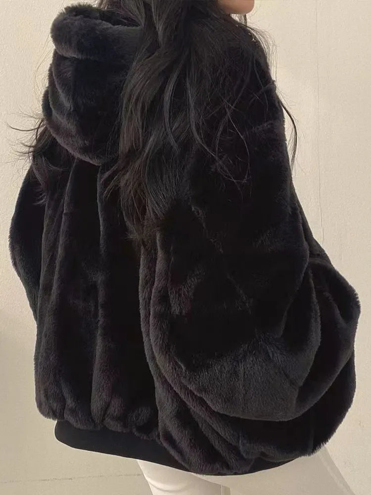 Women's Winter Bomber Jacket | Oversize