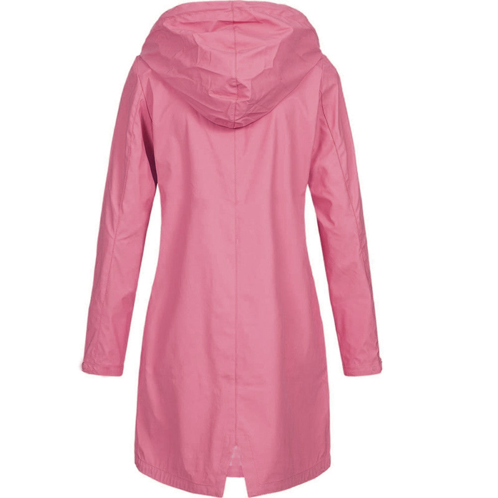 Damen Regenjacke mit Kapuze | Wasserdicht