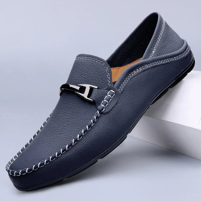 Herren Schlupf-Alltags-Mokassins | Flach