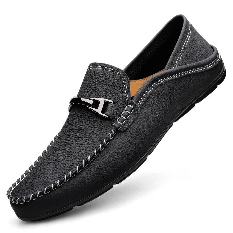 Herren Schlupf-Alltags-Mokassins | Flach