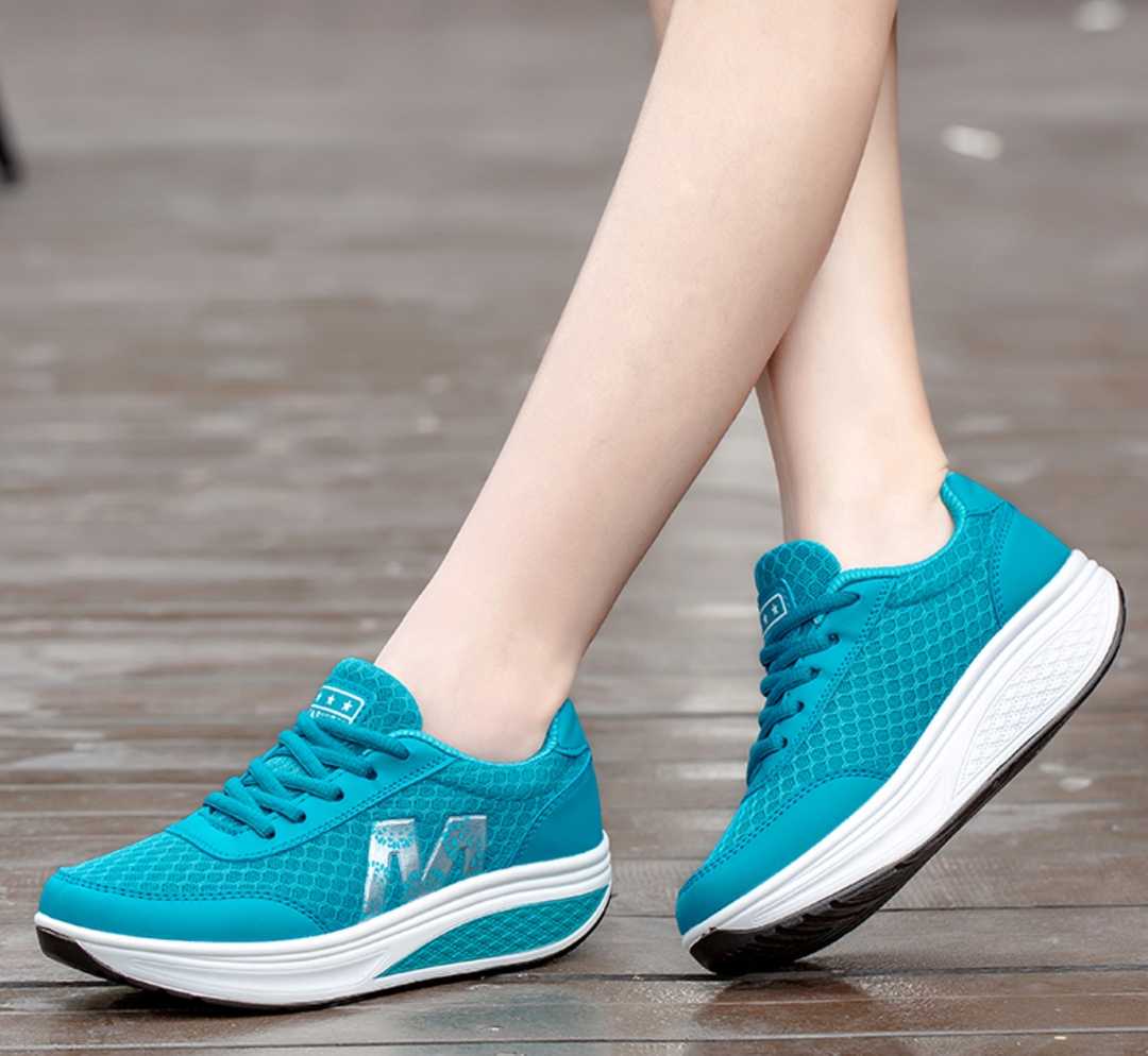 Damen Orthopädische Sportschuhe mit Plateau | Freizeit
