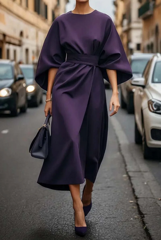 Damska Elegancka Sukienka | Midi