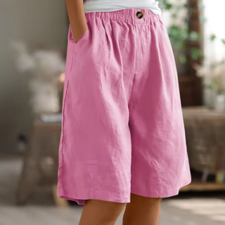 Women's Loose Fit Shorts | Elastic Waist