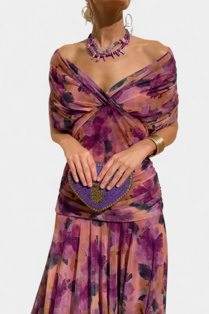 Damen Abendkleid Mit Freien Schultern | Maxi