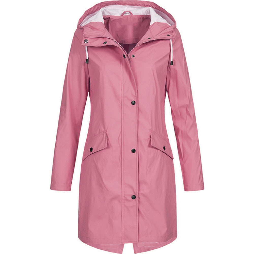 Damen Regenjacke mit Kapuze | Wasserdicht