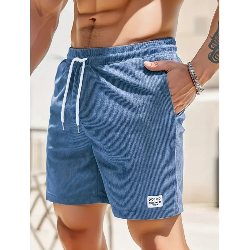 Herren Alltags-Shorts mit Kordelzug | Lockerer Schnitt