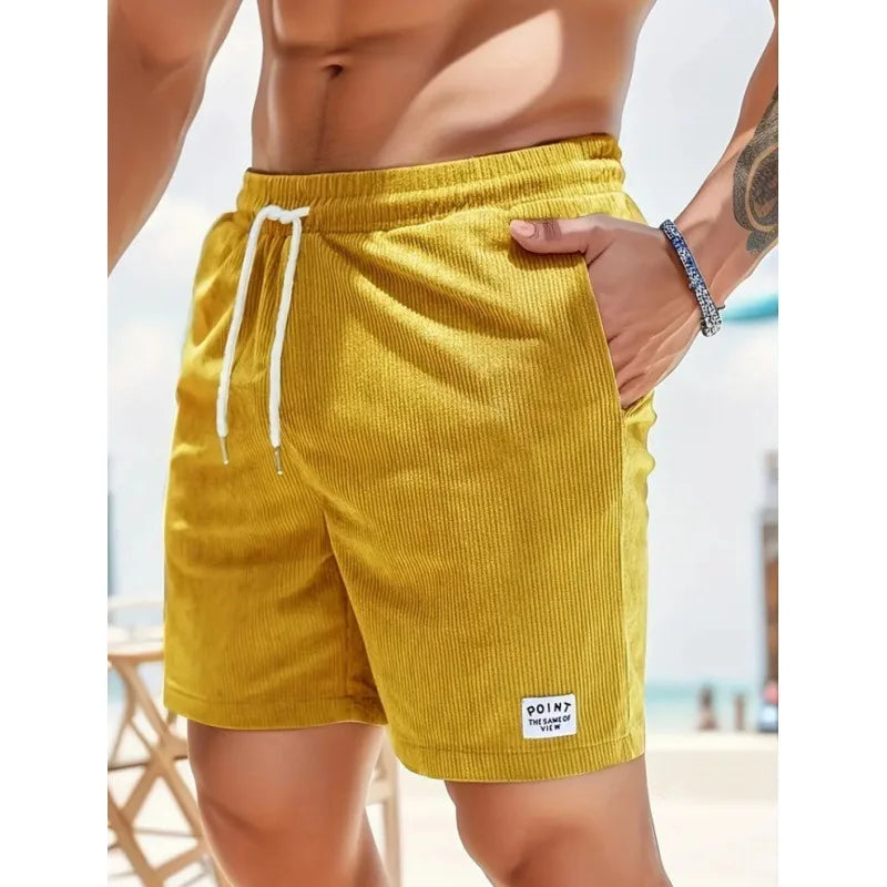 Herren Alltags-Shorts mit Kordelzug | Lockerer Schnitt