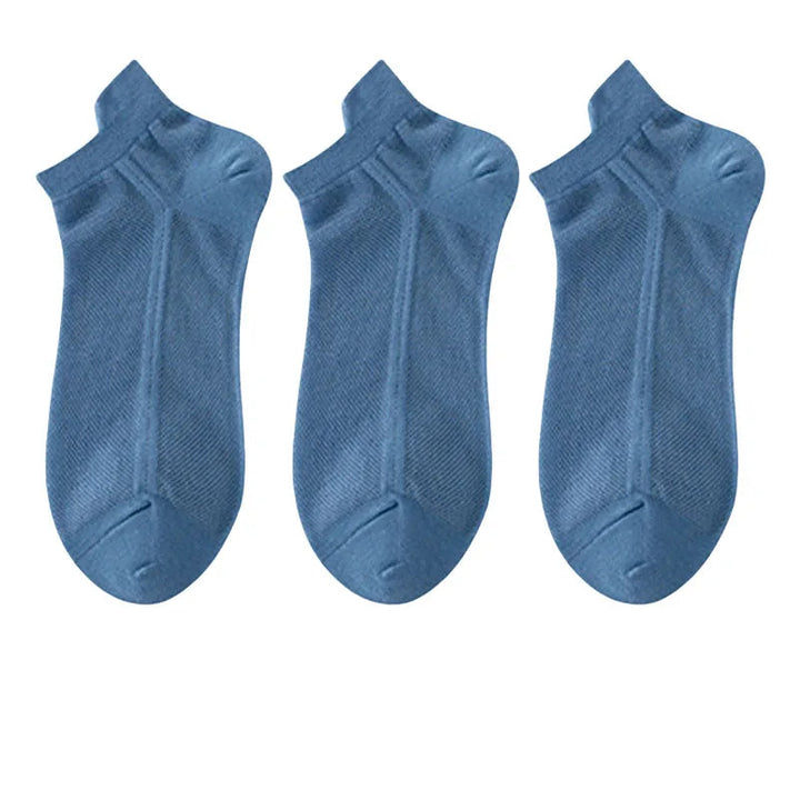 Herren Atmungsaktive Sneakersocken | 3 Paar