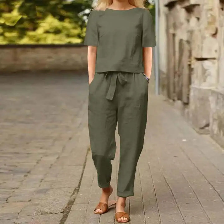 Damen Kurzarm-Set | Alltag