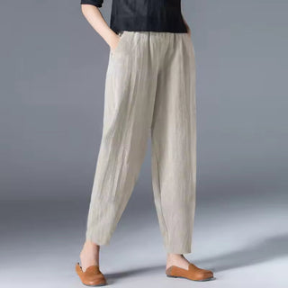 Women's Loose Pants | Elastic Waist