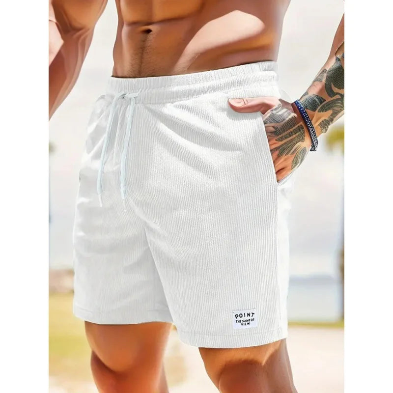 Herren Alltags-Shorts mit Kordelzug | Lockerer Schnitt