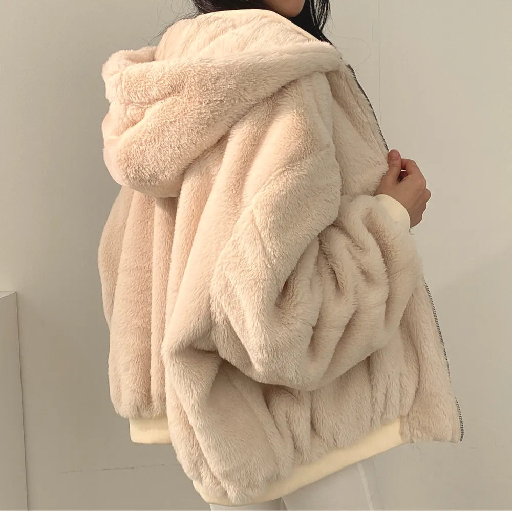 Women's Winter Bomber Jacket | Oversize