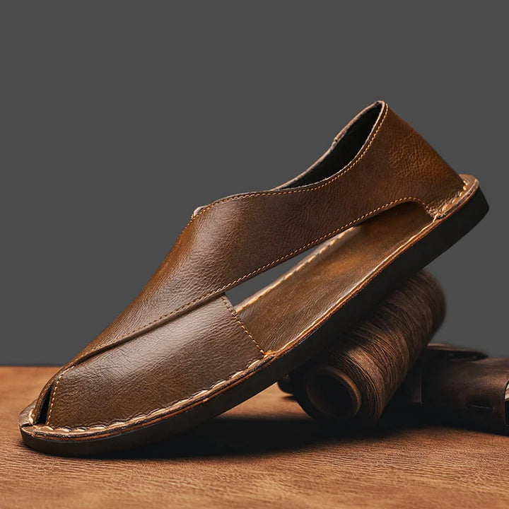 Herren Sandalen zum Hineinschlüpfen | Offene Zehen